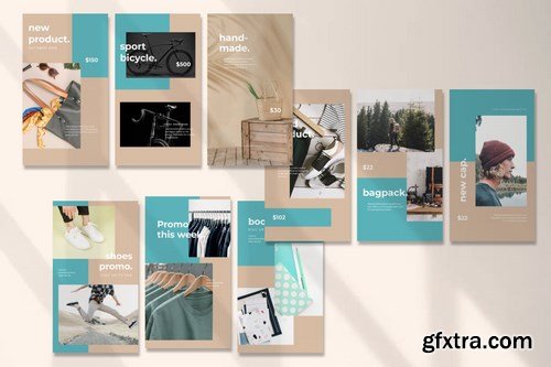 Instagram Story Template - Minimalist Store design