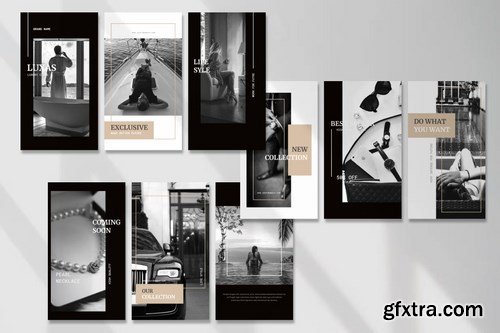 Instagram Story Template - Luxury Design