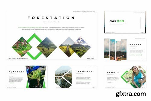 Garden - Powerpoint Google Slides and Keynote Templates