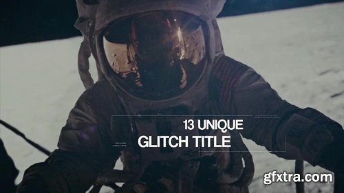 FlatPackFx - Glitch Titles for Premiere Pro