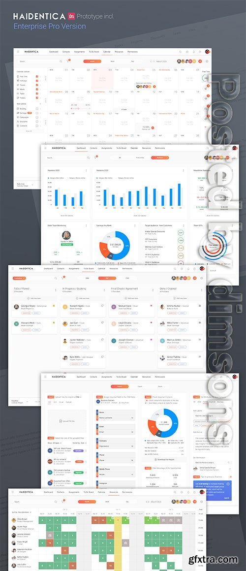 Enterprise Pro Version Multipurpose UX/UI Kit