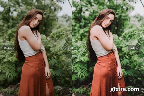 Evergreen Mobile & Desktop Lightroom Presets