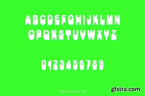 CM - NOPE Font Family 4245021