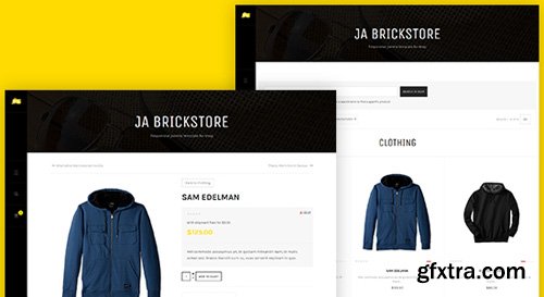 JoomlArt - JA Brickstore v1.0.8 - Best eCommerce Joomla Template