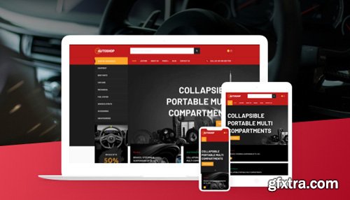 JoomlArt - JA Autoshop v1.0.2 - Beautiful eCommerce Joomla Template