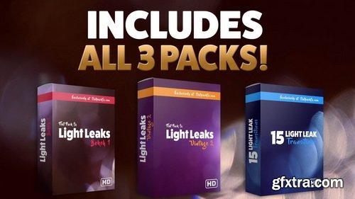 FlatPackFx - Light Leaks Professional Pack