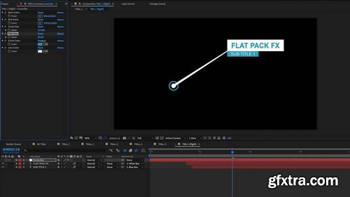 FlatPackFx - Call-Out Titles - After Effects