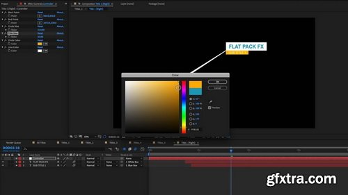 FlatPackFx - Call-Out Titles - After Effects