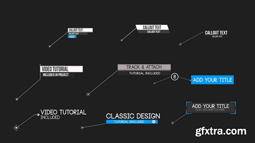 FlatPackFx - Callout Pack - After Effects