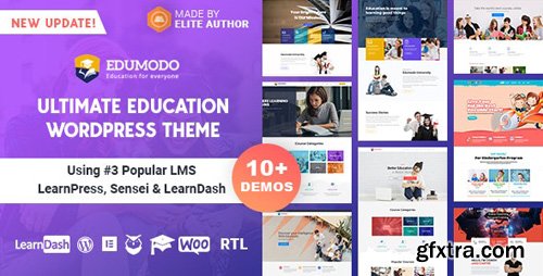 ThemeForest - Edumodo v2.6.4 - Education WordPress Theme - 20973202