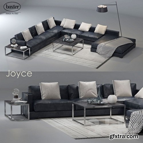 Sofa Baxter Joyce 3 3d model