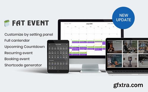 CodeCanyon - FAT Event v3.0 - WordPress Event and Calendar Booking - 22311915