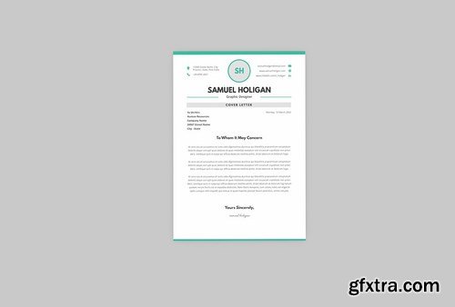 Samuel Graphic Resume Designer