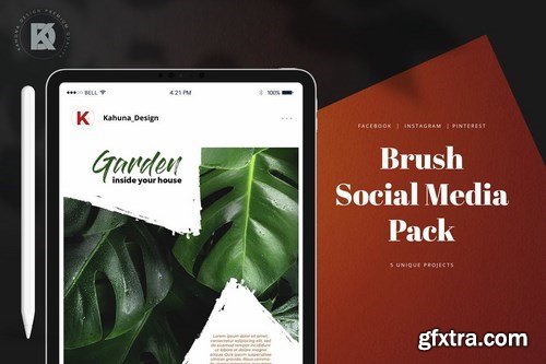 Brush Social Media Pack