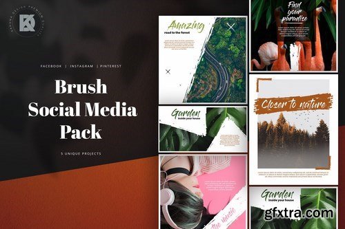 Brush Social Media Pack