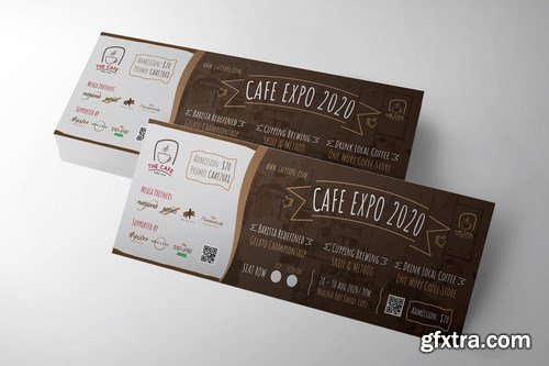 Cafe Event Ticket