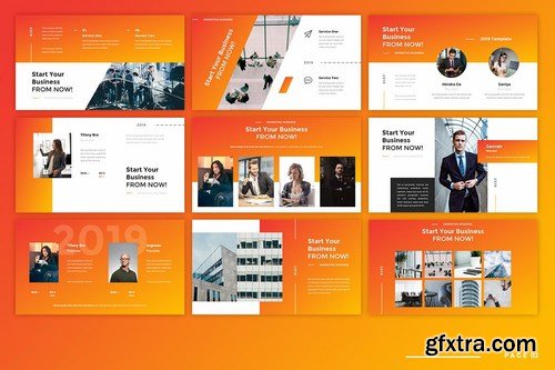 BizMar Marketing - Powerpoint Google Slides and Keynote Templates