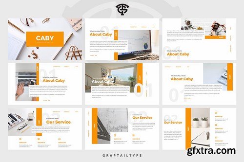 Caby - Powerpoint Google Slides and Keynote Templates