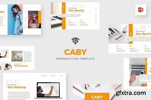 Caby - Powerpoint Google Slides and Keynote Templates