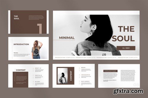 The Soul - Fashion Powerpoint Google Slides and Keynote Templates