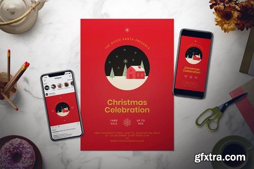 Christmas Flyer Set