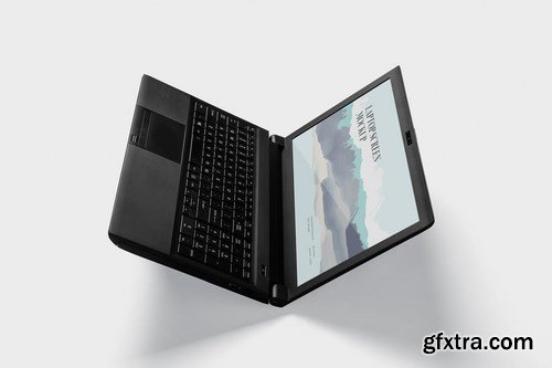 Laptop Screen Mockup - Windows Edition