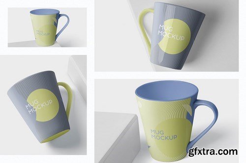 Mug Mockup - Cone Shaped