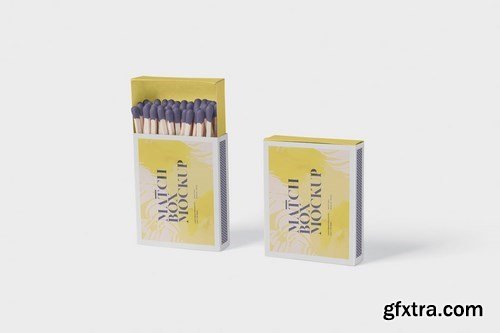 Match Box Mock-Up Set