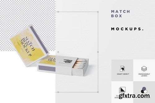 Match Box Mock-Up Set