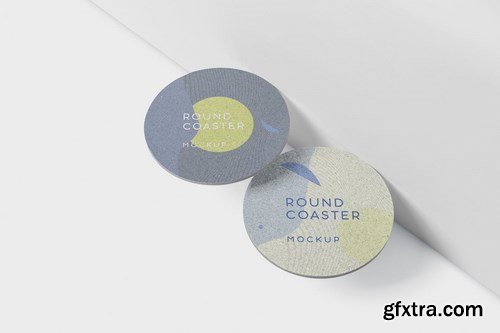 Round Coaster Mock-Up - Medium Size