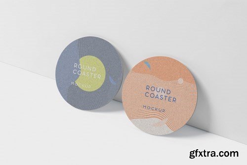 Round Coaster Mock-Up - Medium Size