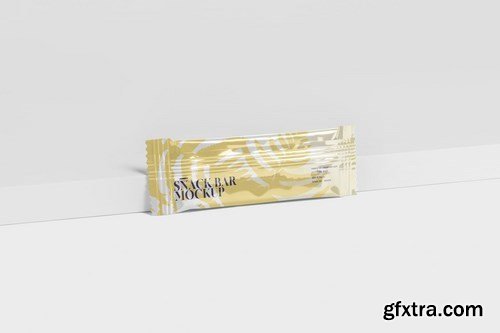 Snack Bar Mockup - Slim Rectangular