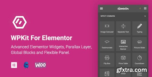 CodeCanyon - WPKit For Elementor v1.0.0 - Advanced Elementor Widgets Collection & Parallax Layer - 24908048