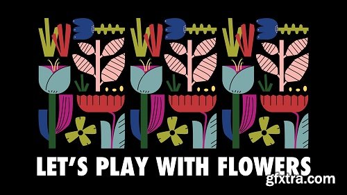 Let’s Play With Flowers: Illustration, Composition & Color Practice in Adobe Illustrator