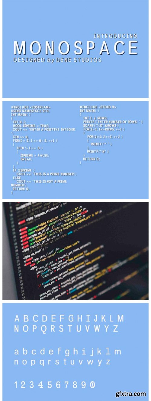 Monospace Font
