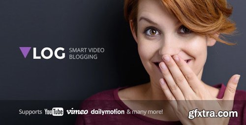 ThemeForest - Vlog v2.2.5 - Video Blog / Magazine WordPress Theme - 15968884