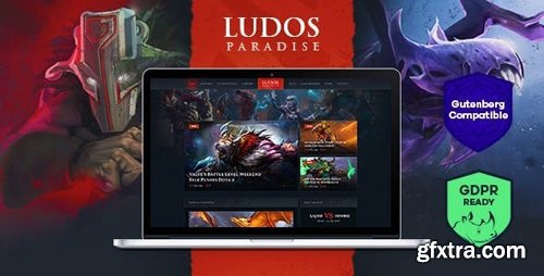 ThemeForest - Ludos Paradise v2.0.2 - Video Gaming Blog & Clan Esports WordPress Theme - 21741960