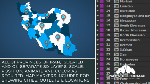 Udemy - Iran Map Kit