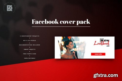 Fashion Facebook Cover Pack