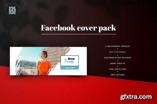 Fashion Facebook Cover Pack