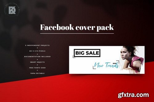 Fashion Facebook Cover Pack