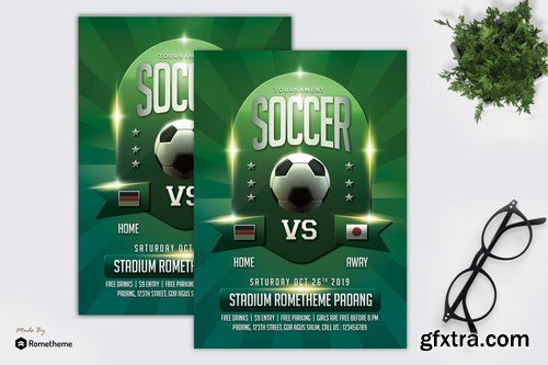 Soccer Flyer Template vol. 01