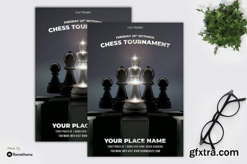 Chess Flyer Template vol. 01