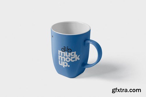 Mug Mockup - Rounded with Handle