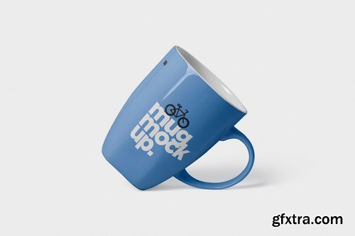 Mug Mockup - Rounded with Handle