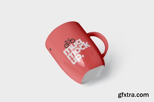 Mug Mockup - Rounded with Handle