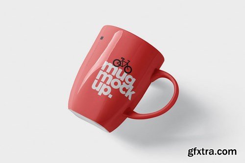 Mug Mockup - Rounded with Handle