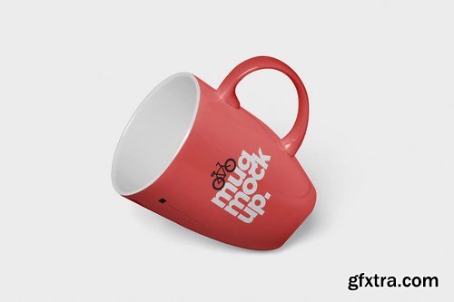 Mug Mockup - Rounded with Handle