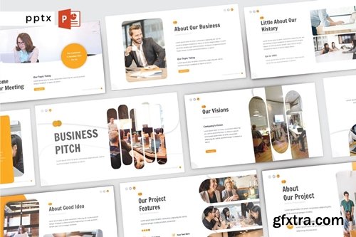 BUSINESS PICTH Powerpoint, Keynote and Google Slides Templates