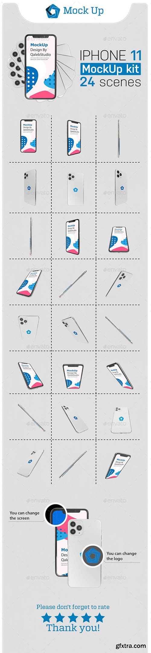 GraphicRiver - Phone 11 Kit 24931903